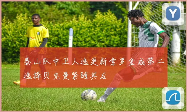 泰山队中卫人选更新索罗金成第二选择贝克曼紧随其后